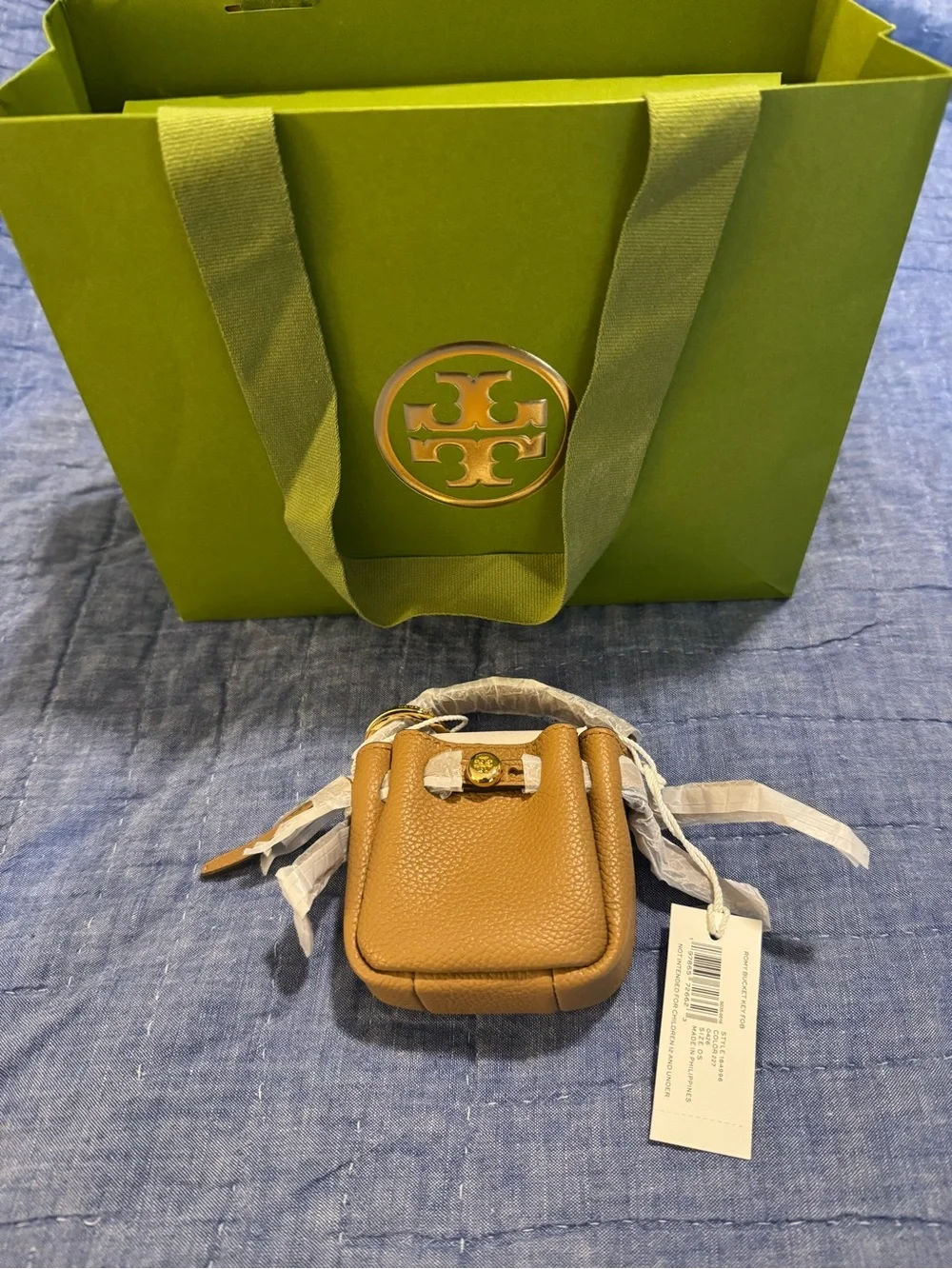 Tory Burch Romy Bucket Bag Charm
